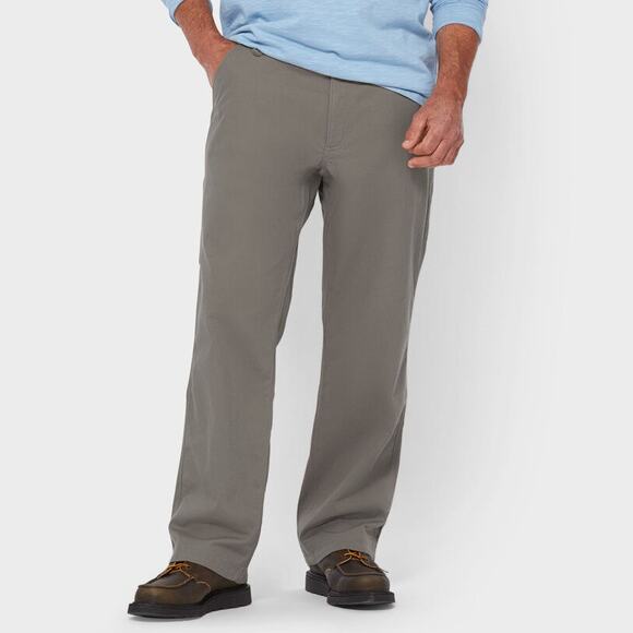 Duluth Trading 35x34 Gray Canvas Relaxed Fit D-Flex Fire Hose Carpenter Pants - Picture 3 of 14